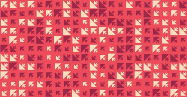 Soyut Renk Yarım Tonlama Noktaları üretken sanat arkaplanı çizimi