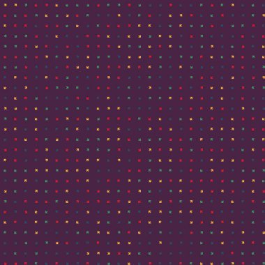 Soyut Renk Yarım Tonlama Noktaları üretken sanat arkaplanı çizimi