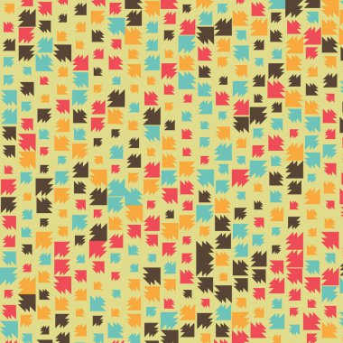 Soyut Renk Yarım Tonlama Noktaları üretken sanat arkaplanı çizimi