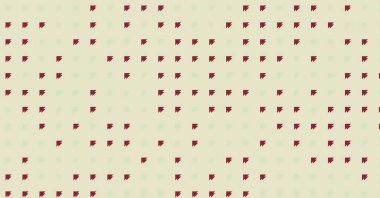 Soyut Renk Yarım Tonlama Noktaları üretken sanat arkaplanı çizimi