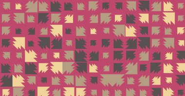 Soyut Renk Yarım Tonlama Noktaları üretken sanat arkaplanı çizimi