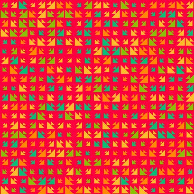 Soyut Renk Yarım Tonlama Noktaları üretken sanat arkaplanı çizimi