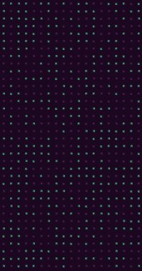 Soyut Renk Yarım Tonlama Noktaları üretken sanat arkaplanı çizimi