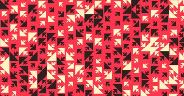 Soyut Renk Yarım Tonlama Noktaları üretken sanat arkaplanı çizimi