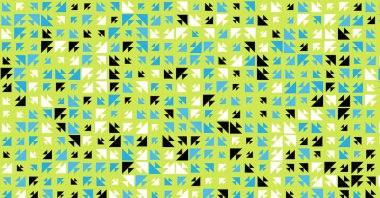 Soyut Renk Yarım Tonlama Noktaları üretken sanat arkaplanı çizimi