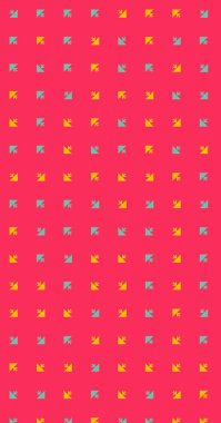 Soyut Renk Yarım Tonlama Noktaları üretken sanat arkaplanı çizimi