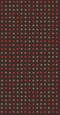 Soyut Renk Yarım Tonlama Noktaları üretken sanat arkaplanı çizimi