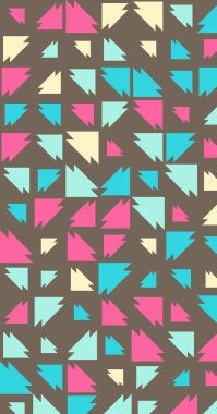 Soyut Renk Yarım Tonlama Noktaları üretken sanat arkaplanı çizimi