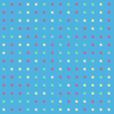 Soyut Renk Yarım Tonlama Noktaları üretken sanat arkaplanı çizimi