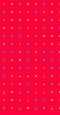 Soyut Renk Yarım Tonlama Noktaları üretken sanat arkaplanı çizimi