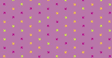 Soyut Renk Yarım Tonlama Noktaları üretken sanat arkaplanı çizimi