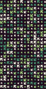 Soyut Renk Yarım Tonlama Noktaları üretken sanat arkaplanı çizimi