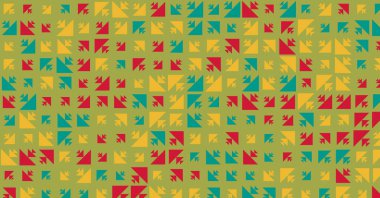 Soyut Renk Yarım Tonlama Noktaları üretken sanat arkaplanı çizimi