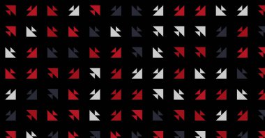 Soyut Renk Yarım Tonlama Noktaları üretken sanat arkaplanı çizimi