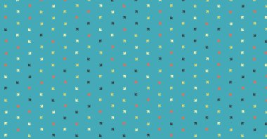 Soyut Renk Yarım Tonlama Noktaları üretken sanat arkaplanı çizimi