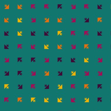 Soyut Renk Yarım Tonlama Noktaları üretken sanat arkaplanı çizimi