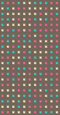 Soyut Renk Yarım Tonlama Noktaları üretken sanat arkaplanı çizimi