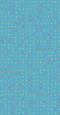 Soyut Renk Yarım Tonlama Noktaları üretken sanat arkaplanı çizimi