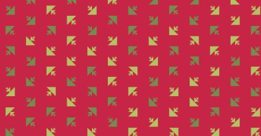 Soyut Renk Yarım Tonlama Noktaları üretken sanat arkaplanı çizimi