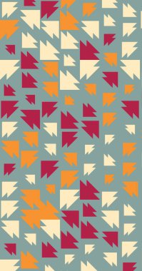 Soyut Renk Yarım Tonlama Noktaları üretken sanat arkaplanı çizimi