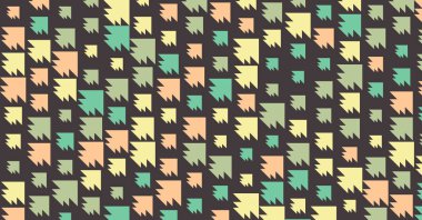 Soyut Renk Yarım Tonlama Noktaları üretken sanat arkaplanı çizimi