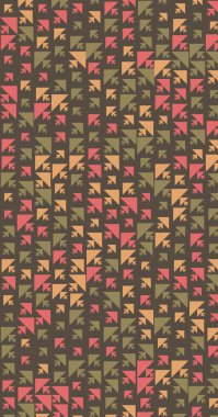 Soyut Renk Yarım Tonlama Noktaları üretken sanat arkaplanı çizimi