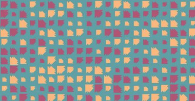 Soyut Renk Yarım Tonlama Noktaları üretken sanat arkaplanı çizimi