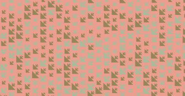 Soyut Renk Yarım Tonlama Noktaları üretken sanat arkaplanı çizimi