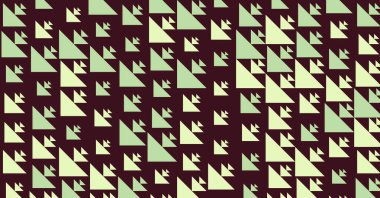 Soyut Renk Yarım Tonlama Noktaları üretken sanat arkaplanı çizimi