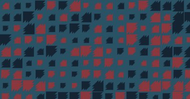 Soyut Renk Yarım Tonlama Noktaları üretken sanat arkaplanı çizimi