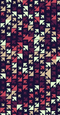 Soyut Renk Yarım Tonlama Noktaları üretken sanat arkaplanı çizimi