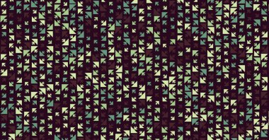 Soyut Renk Yarım Tonlama Noktaları üretken sanat arkaplanı çizimi