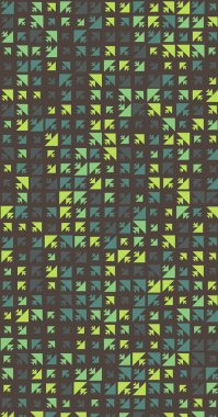 Soyut Renk Yarım Tonlama Noktaları üretken sanat arkaplanı çizimi