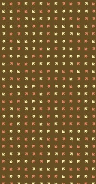 Soyut Renk Yarım Tonlama Noktaları üretken sanat arkaplanı çizimi