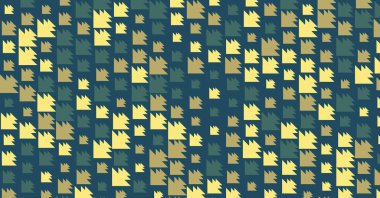 Soyut Renk Yarım Tonlama Noktaları üretken sanat arkaplanı çizimi