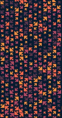 Soyut Renk Yarım Tonlama Noktaları üretken sanat arkaplanı çizimi