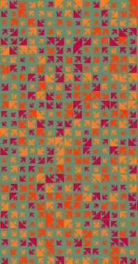 Soyut Renk Yarım Tonlama Noktaları üretken sanat arkaplanı çizimi