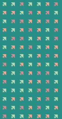 Soyut Renk Yarım Tonlama Noktaları üretken sanat arkaplanı çizimi