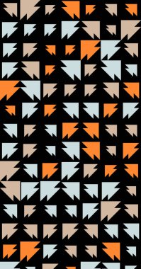 Soyut Renk Yarım Tonlama Noktaları üretken sanat arkaplanı çizimi