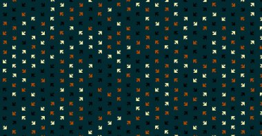 Soyut Renk Yarım Tonlama Noktaları üretken sanat arkaplanı çizimi