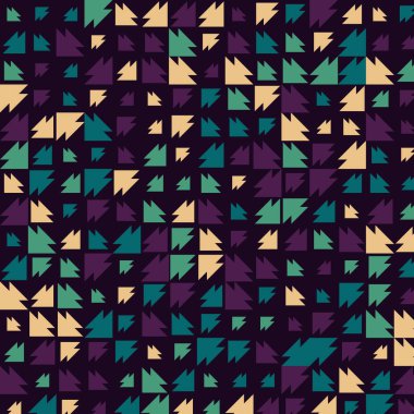 Soyut Renk Yarım Tonlama Noktaları üretken sanat arkaplanı çizimi