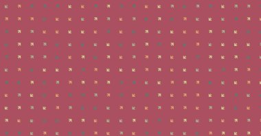 Soyut Renk Yarım Tonlama Noktaları üretken sanat arkaplanı çizimi