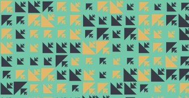 Soyut Renk Yarım Tonlama Noktaları üretken sanat arkaplanı çizimi