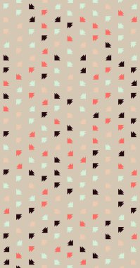 Soyut Renk Yarım Tonlama Noktaları üretken sanat arkaplanı çizimi