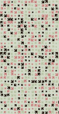 Soyut Renk Yarım Tonlama Noktaları üretken sanat arkaplanı çizimi