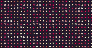 Soyut Renk Yarım Tonlama Noktaları üretken sanat arkaplanı çizimi