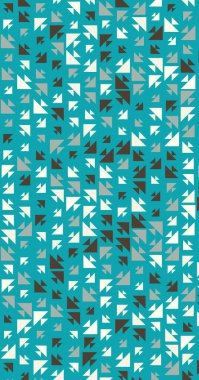 Soyut Renk Yarım Tonlama Noktaları üretken sanat arkaplanı çizimi