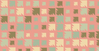 Soyut Renk Yarım Tonlama Noktaları üretken sanat arkaplanı çizimi