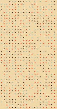 Soyut Renk Yarım Tonlama Noktaları üretken sanat arkaplanı çizimi