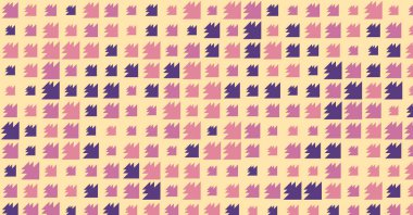 Soyut Renk Yarım Tonlama Noktaları üretken sanat arkaplanı çizimi